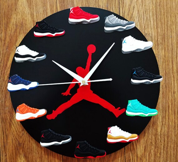 Nike Air Jordan Mini 3D Orologio da scarpe | Etsy Italia