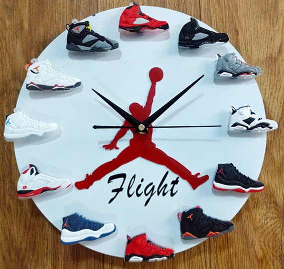 Nike Air Jordan Mini 3D Orologio da scarpe | Etsy Italia