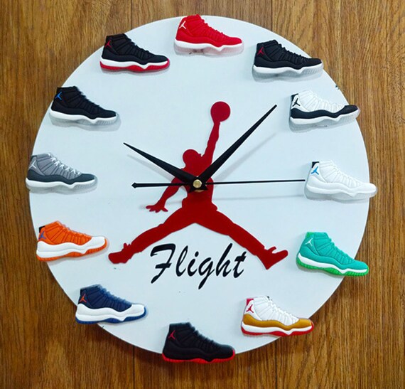 Nike Air Jordan Mini 3D Orologio da scarpe | Etsy Italia