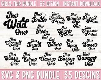 Girls Trip SVG PNG Bundle, Bachelorette Svg, Matching Girls Weekend Shirt Svg, Girls Drinking Party Svg, Girls Night, Girls Vacation Crew