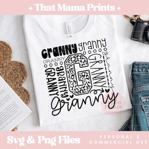 Oma SVG & PNG, oma shirt Svg, luipaardprint, Moederdag Svg, oma sublimatie Png, grootoudersdag, grootmoeder Svg