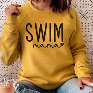 Swim Mama SVG & PNG, Swim Mom Svg, Swim Team Svg, Swimmer Svg, Swimming Svg, Sports Mom Svg, Swim Coach Cut File for Cricut, Sublimation Png