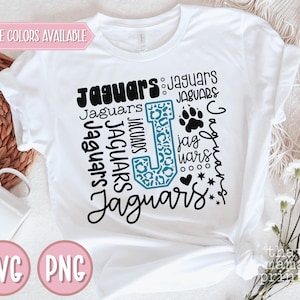 Jaguars SVG & PNG, Jaguars Typography Svg, Jaguars Cheer Svg, Jaguars Football Svg, Jaguars Softball Svg, Jaguar Mascot, Jaguars Sublimation