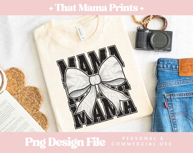 Volleyball Mama PNG, Volleyball Bow PNG, Volleyball Png, Volleyball Mom