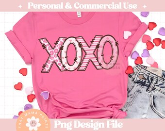 XOXO png, Alla hjärtans dag-png, Galentine-png, Alla hjärtans dag-tröja-png, Retro rosa Alla hjärtans dag-png, Kokett
