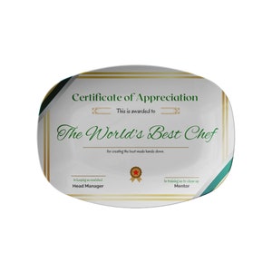 The World's Best Chef Platter