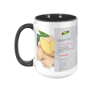 Jamaikanische Ginger Tee Rezept Becher Teetasse