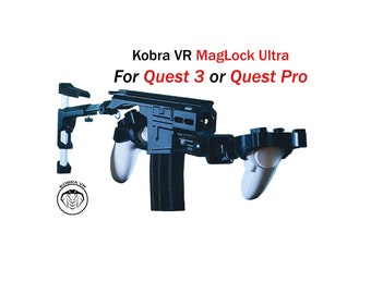 Kobra MagLock Ultra Gunstock voor Quest 3 of Pro - Joystickaccessoire