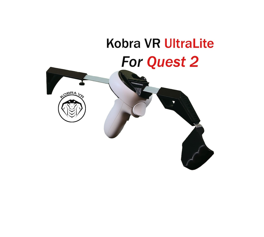 Kobra Ultralite VR Gunstock Quest 2 Joystick Accessory Etsy