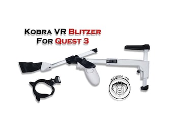 Kobra Blitzer VR Gunstock for Quest 3 - Joystick Accessory