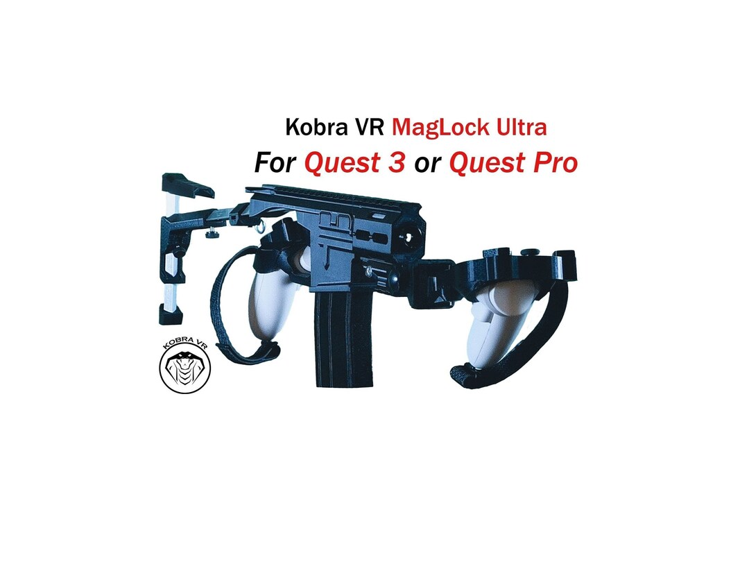 Kobra Maglock Ultra Gunstock for Quest 3 or Pro Joystick Accessory Etsy
