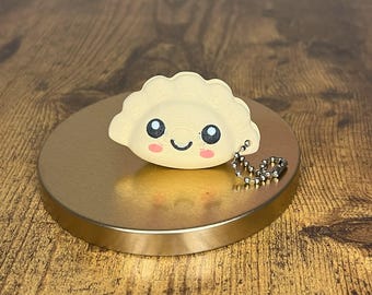 3D Printed Dumpling Fidget Keychain – Foodie Stress Toy