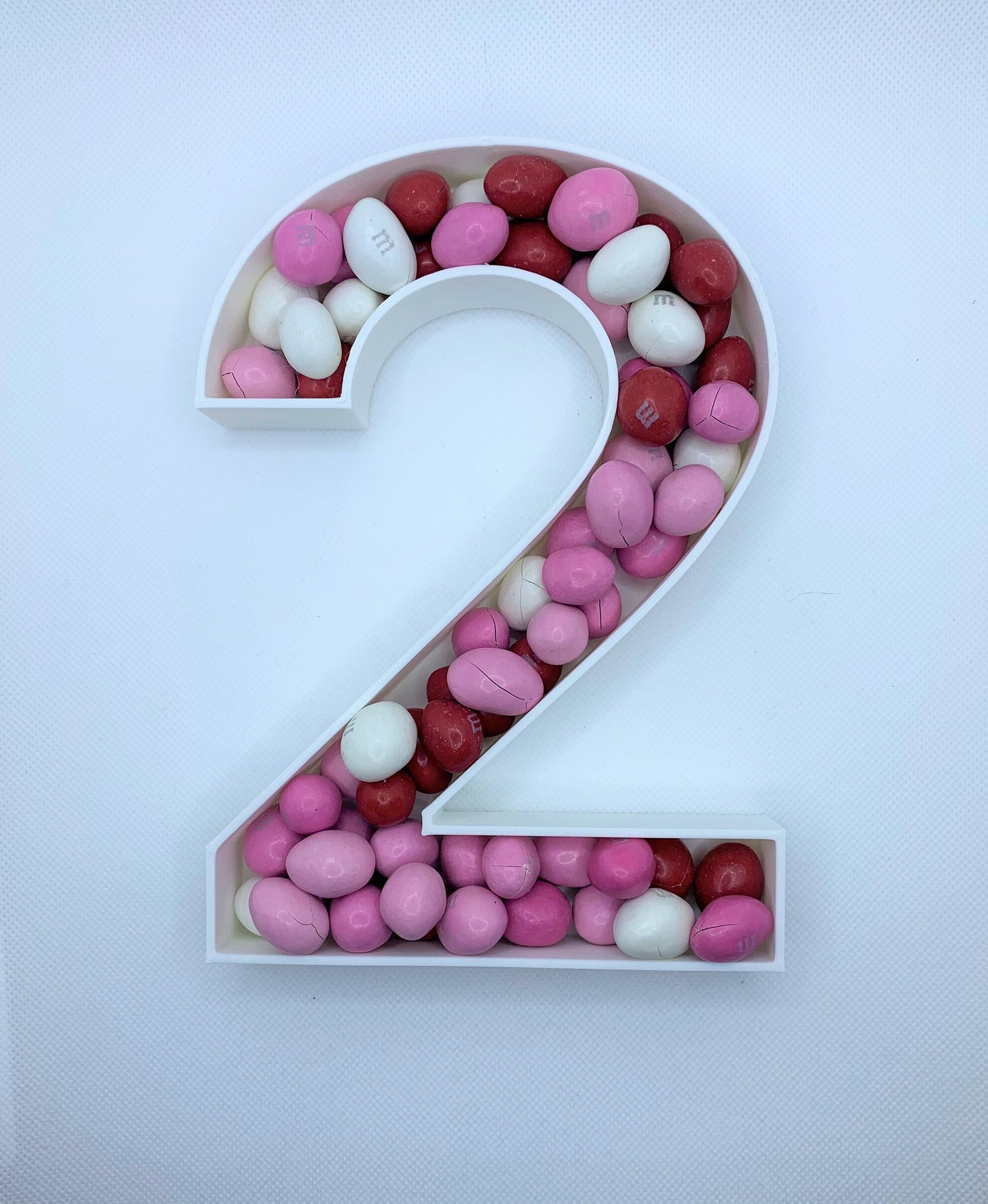 Custom Fillable Number Box for Treats Snacks Candy - Etsy