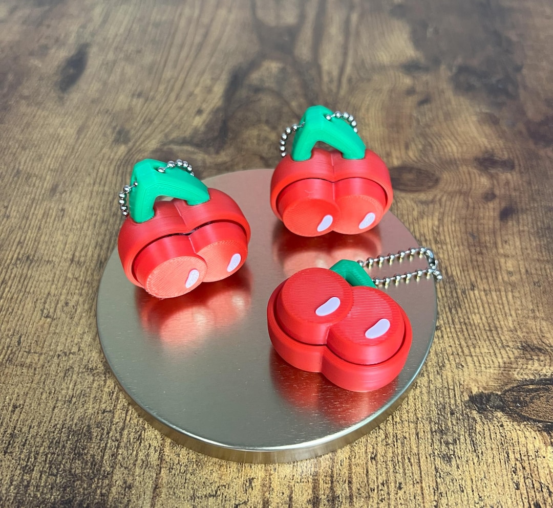 Fruits Clicker Fidget Toy/ Cherry - Etsy