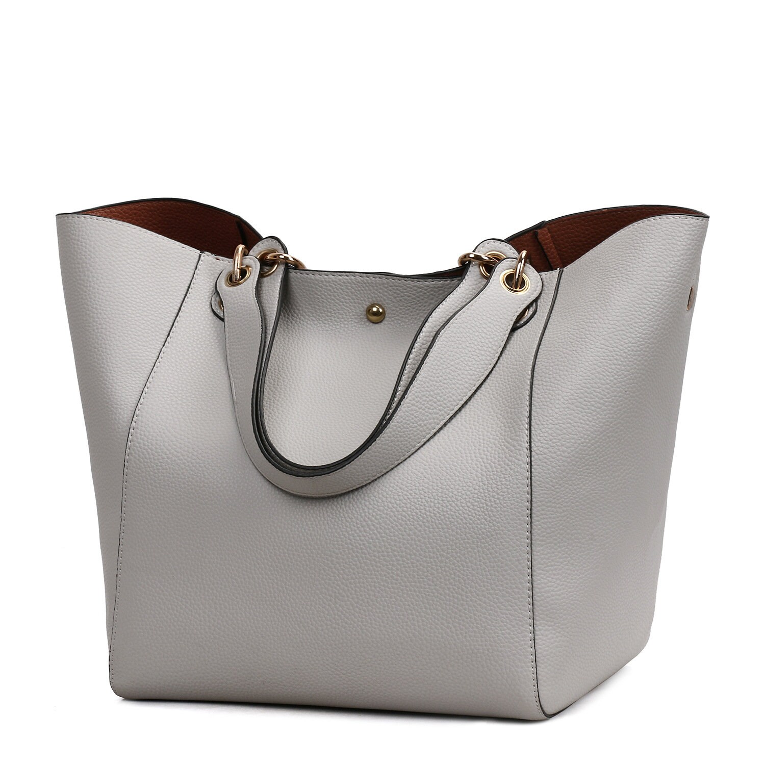Details about   Female Shoulder Diagonal Bag Handbag Faux Leather Bucket Bag Crossbody Bag LR 