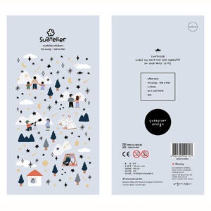 Suatelier Stickers Cute Korean Stickers Planner Notebook Office Supplies Desk School College Scrapbooking Suatelier Design Stickers Korea see a star