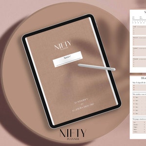 Weekly Planner for GoodNotes / Undated / 52 weeks / Portrait or landscape