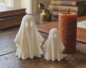 3D Printed Ghost Figurine: Spooky Halloween Home Decor