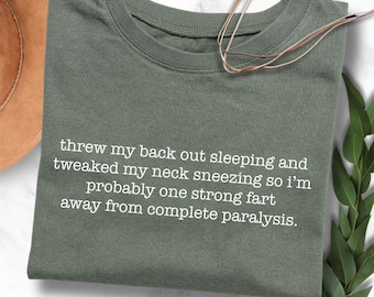 Funny Saying PNG: Strong Fart Paralysis Sublimation Design (Digital Download)