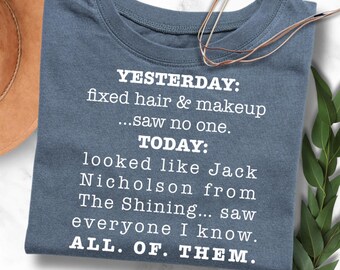 Funny Themed PNG Design: Yesterday/Today (Digital Download)