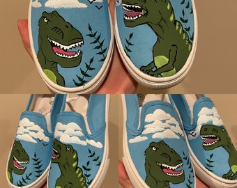 Children's (custom) hand-painted shoes