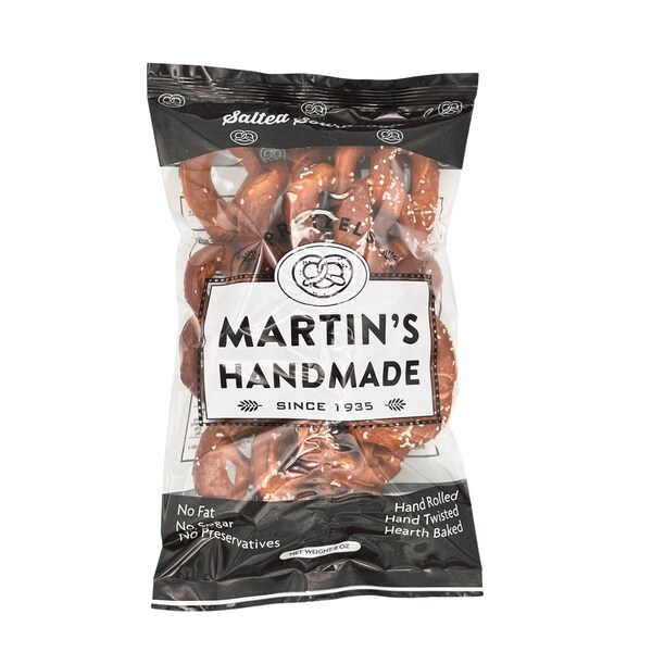 Martin's Handmade Hearth Baked Pretzels 8oz Bags