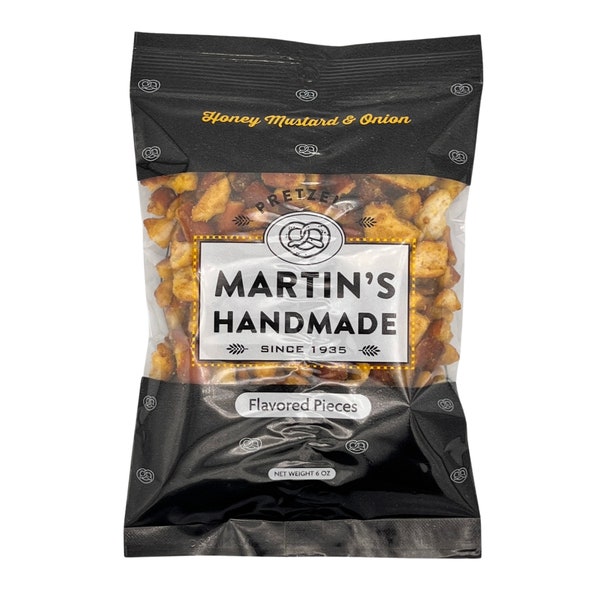 Martin's Honey Mustard Pretzel Pieces 4/6oz Bags