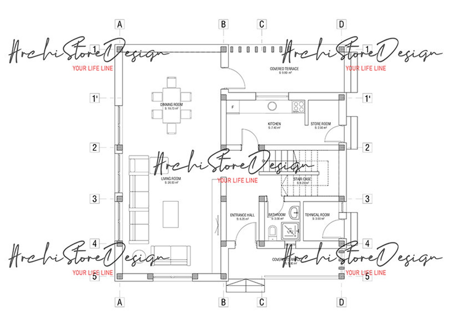 Modern House Plan Spacious Small Family House Design 3bedroom Loft 