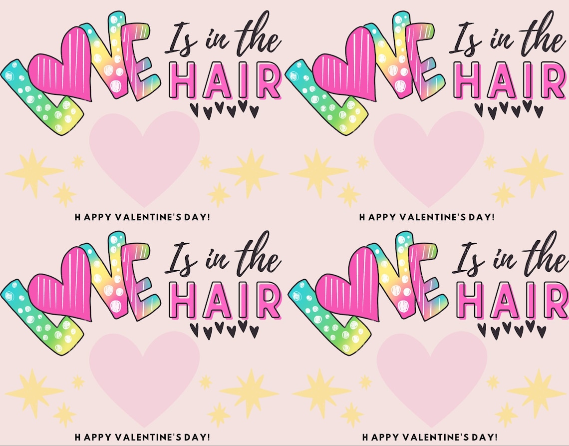 Printable Valentine's Day Cards PDF File - Etsy