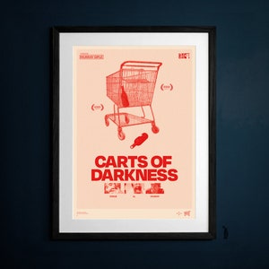 CARTS OF DARKNESS 映画 - インスピレーションを受けたジクレー アート プリント、モダン ポスター、レトロ ホーム A3 A2