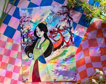 Mulan Art Print | High Quality Poster | Disney Wall Decor | Mothers Day GiftSAVE WITH "2X25PRINT" "3x35PRINT"
