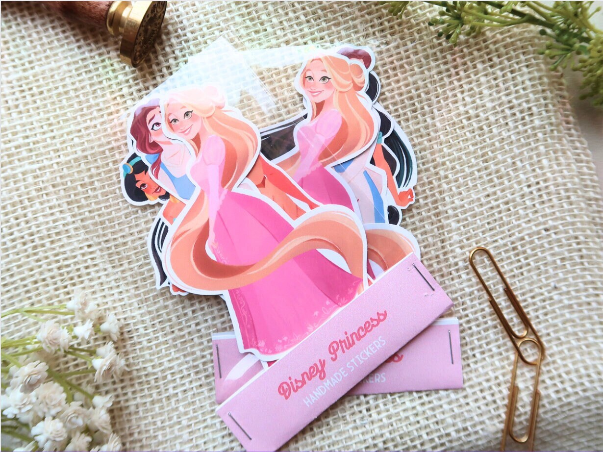 Princesscore Stickers PRINCESS Sticker Pack - Matte Cute Sticker for Laptop, Journaling ...