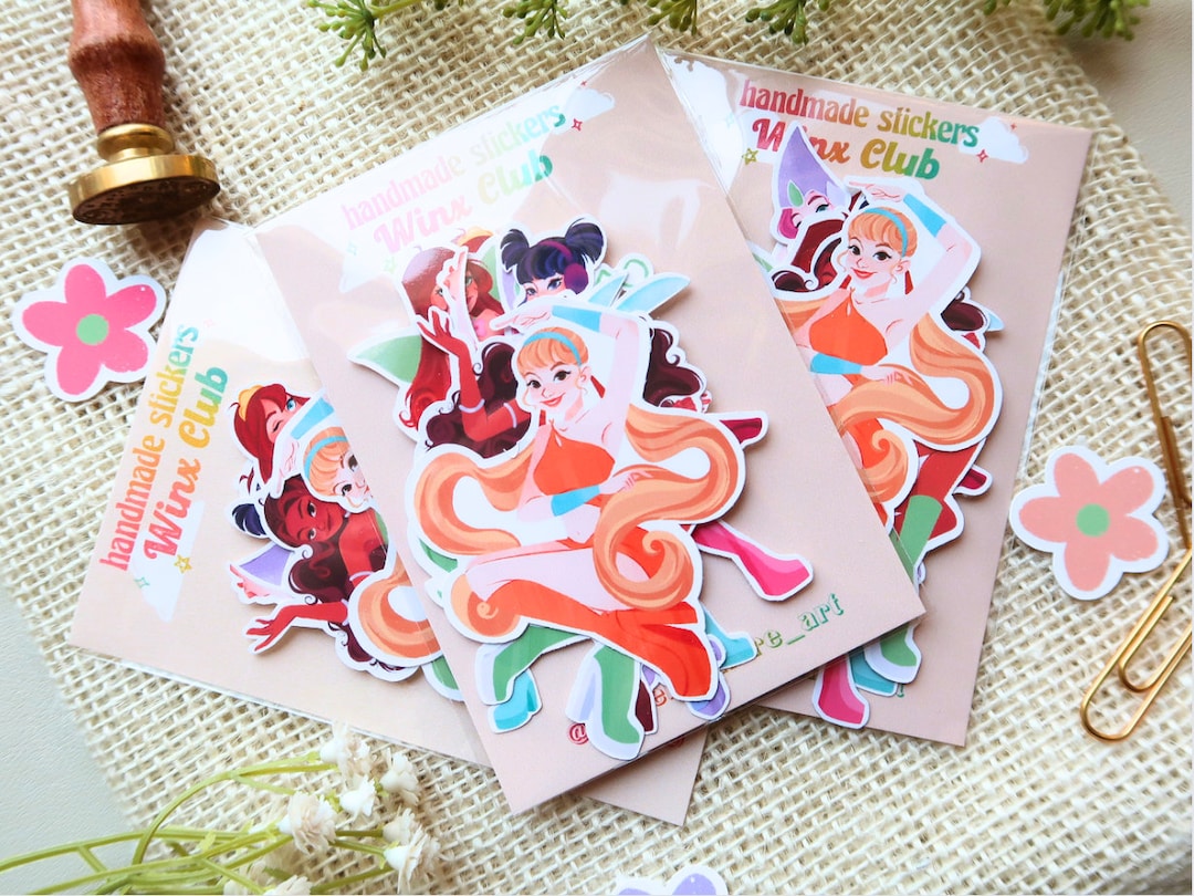 winx-club-sticker-pack-2-matte-cute-sticker-for-laptop-journaling