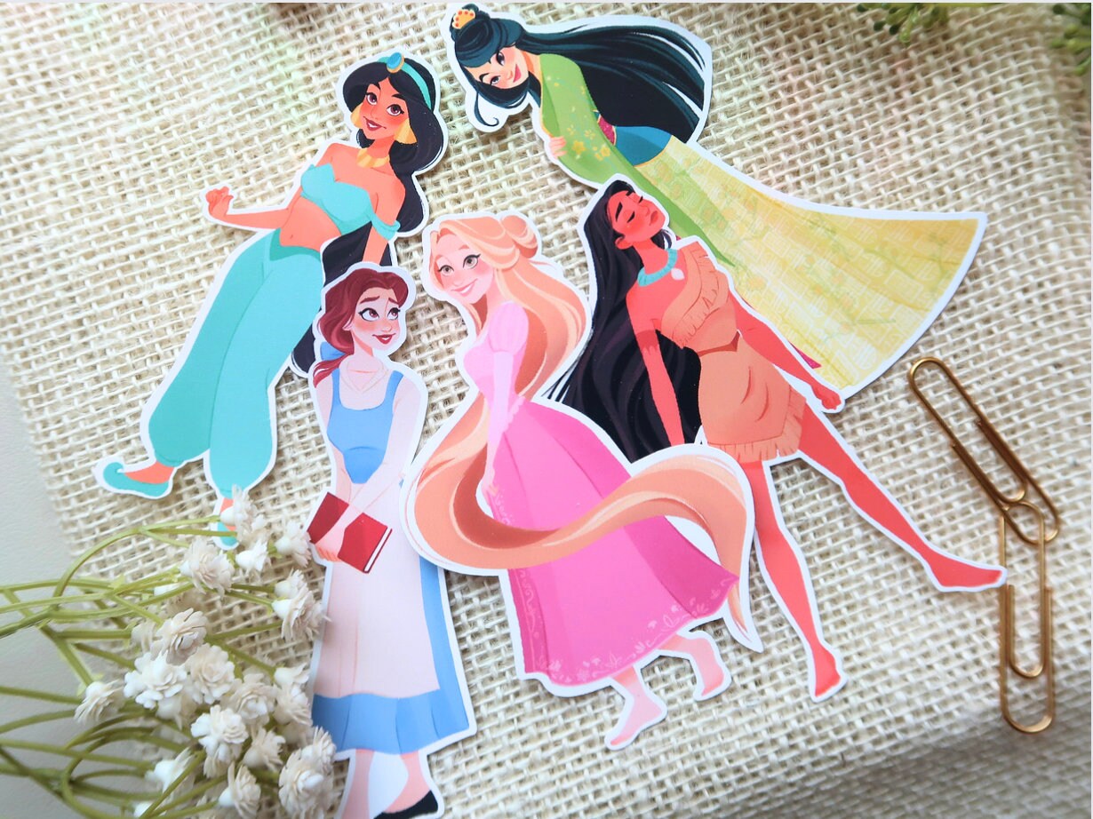 Princesscore Stickers PRINCESS Sticker Pack - Matte Cute Sticker for Laptop, Journaling ...