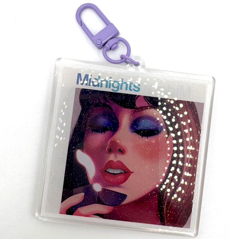 Taylor Swift Acrylic Charms | Swiftie Acrylic Keychains Midnights