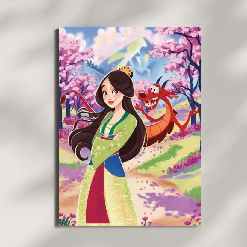 Mulan Art Print | High Quality Poster | Disney Wall Decor | Perfect ...