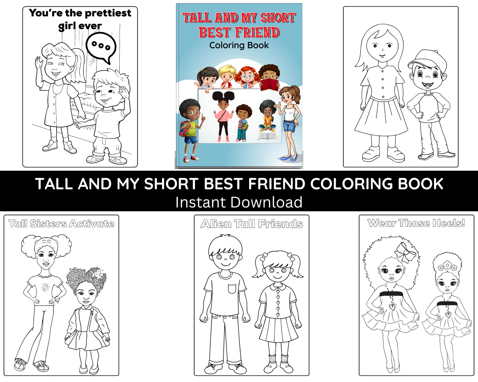 10+ Bff Coloring Pages