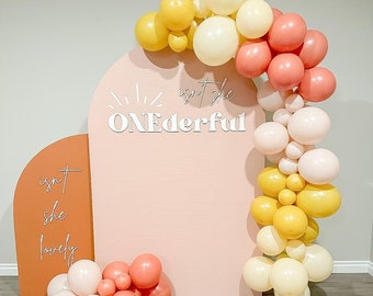 Trip Around the Sun DIY Balloon Garland Garland | Sun Balloon Garland | Onederful Birthday Decor | Boho Sun Birthday | Sunshine Baby Shower