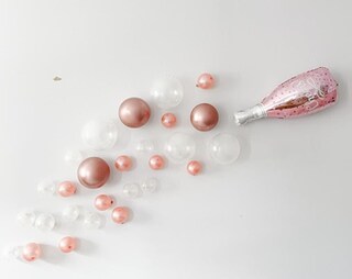 Kit Di 88 Palloncini Per Bottiglia Di Champagne – Ghirlanda Oro E Argento – Decorazioni Per Compleanno, Matrimonio E Baby Shower