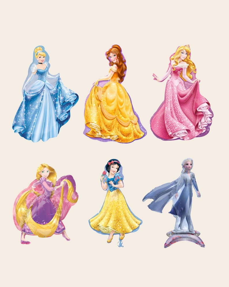 Princess Foil Balloons