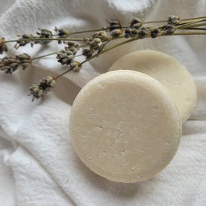 Plastic Free Shampoo Bar Zero Waste Toxin Free Lavender Tea Tree Grapefruit Mint Eco-friendly Natural Zero Waste image 1