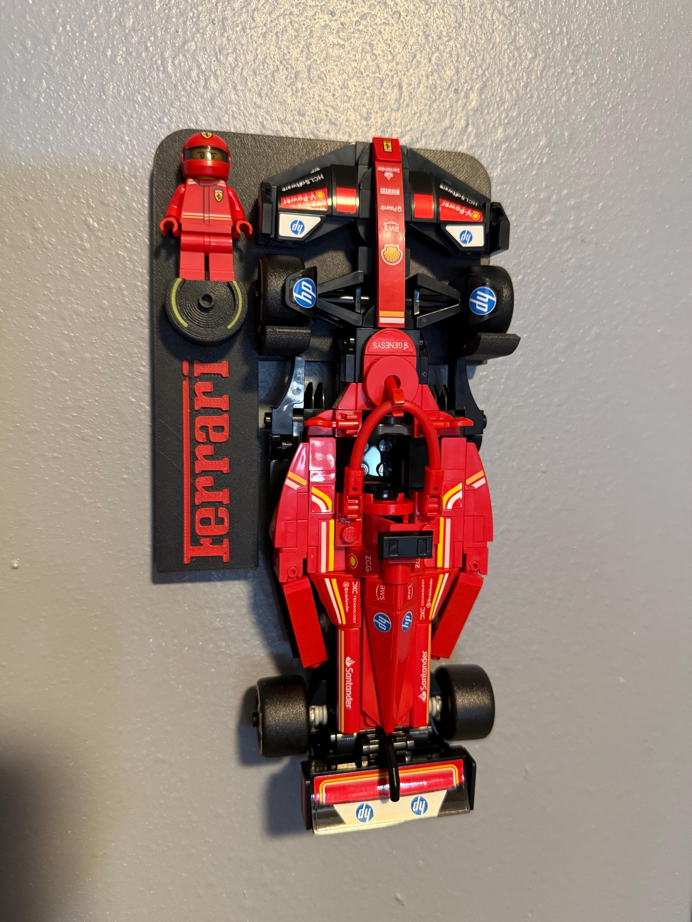 レゴ テクニック Ferrari SF24 F1対応 壁掛け フレーム ボード レゴ