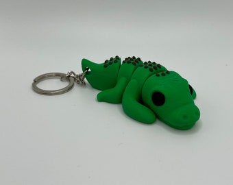 Baby Alligator Keychain