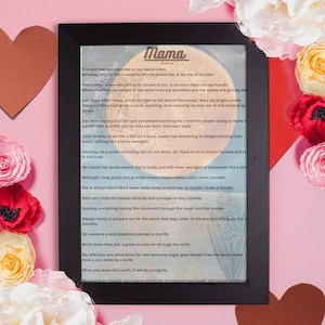 Mama Poem Digital Download