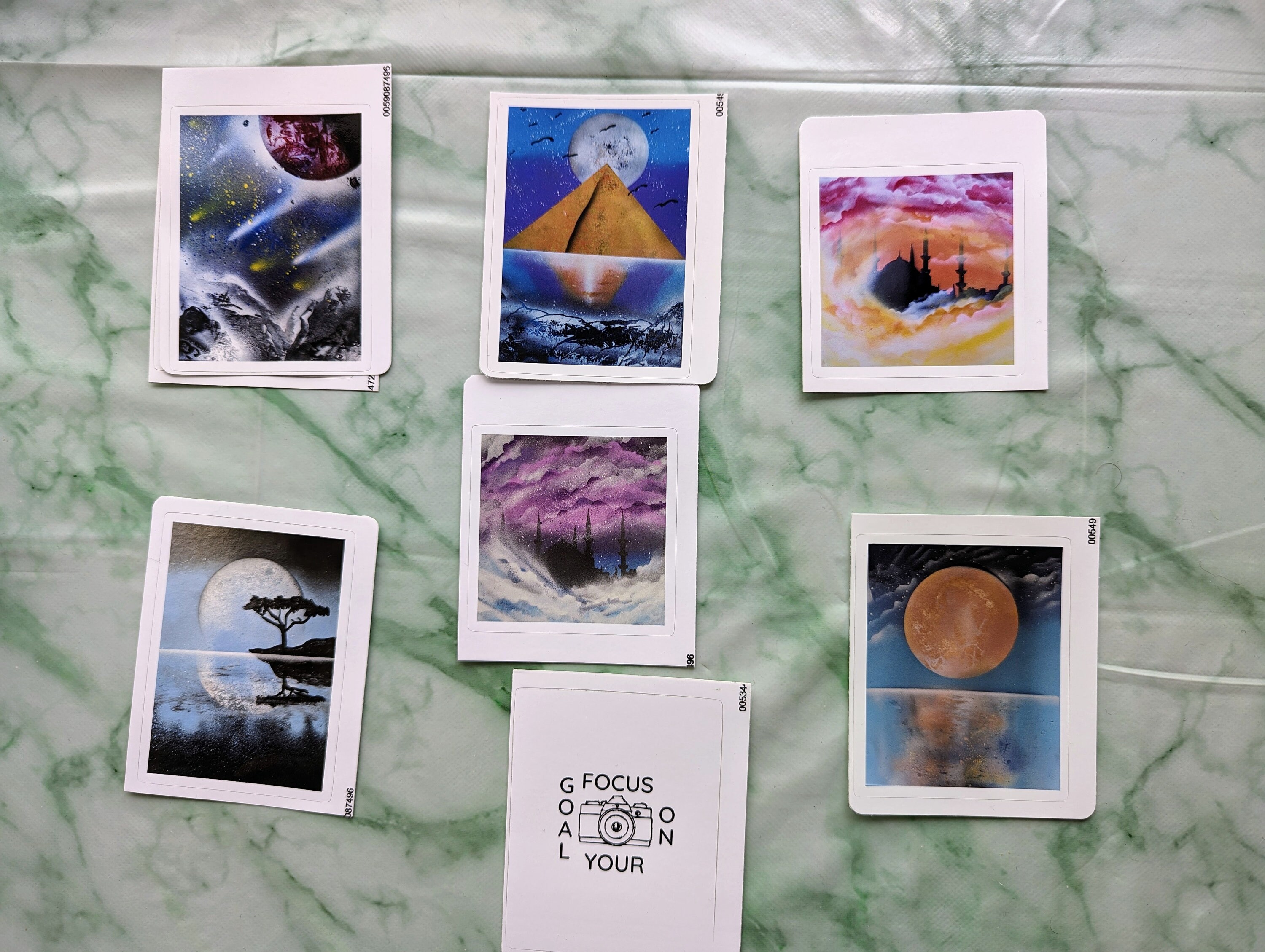 Spray Sticker 10.2cm X 7.1cm Spray Paint Art Print Stickers - Etsy