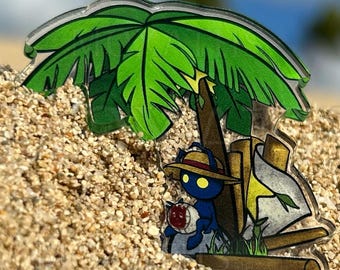 Kingdom Hearts “Wilson” Pin | Keychain