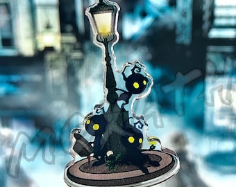 Kingdom Hearts Missing-Link ‘Streets At Night’ Pin | Keychain
