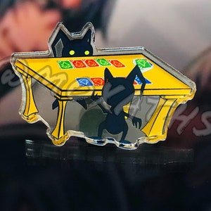 Kingdom Hearts Dark Road &#39;Your Move!&#39; Pin | Keychain