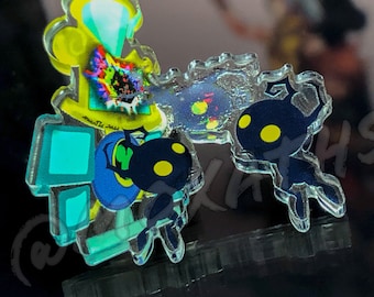 Kingdom Hearts Re:Coded 'DataÉscape' Pin | Keychain