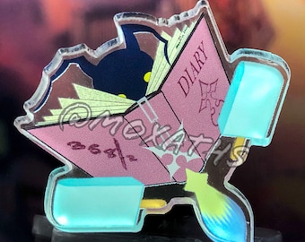 Kingdom Hearts 358/2 Days 'Dear Diary' Pin | Keychain